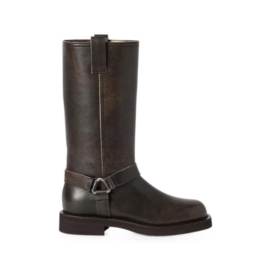 26FW 브루넬로 쿠치넬리 부츠 MZSAG3408 C8279 BROWN