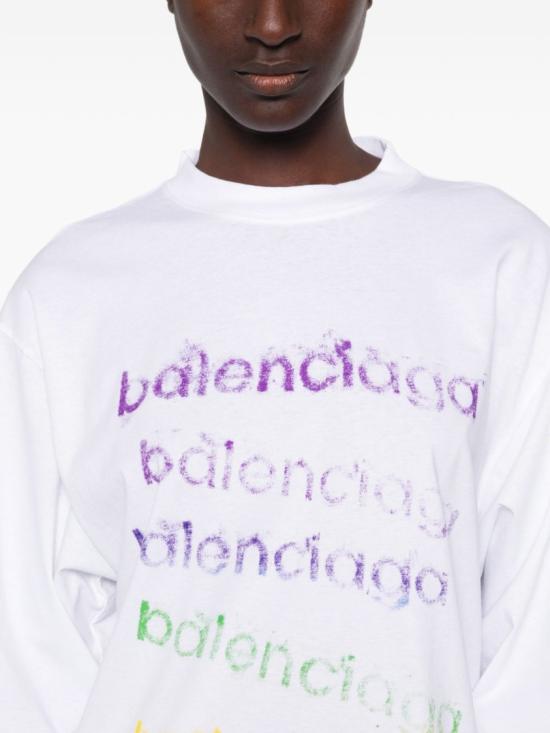 26FW 발렌시아가 탑 A009CTTVVK99000 White - BALENCIAGA