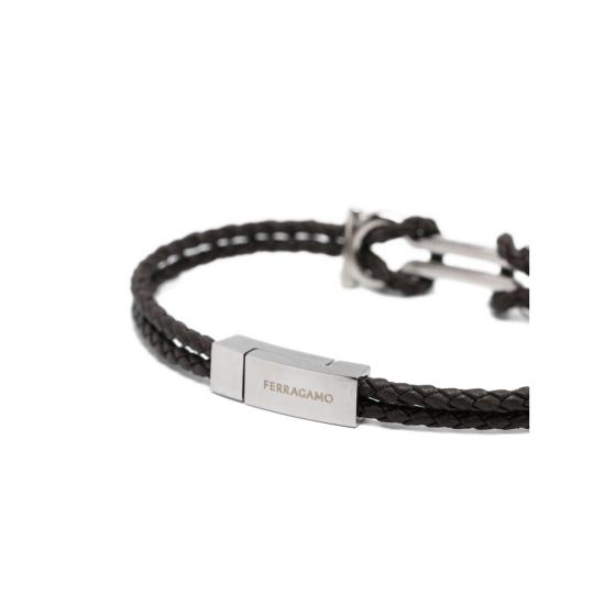26FW 살바토레 페라가모 브레이슬릿 770422 0796080 TMORO SILVER - SALVATORE FERRAGAMO