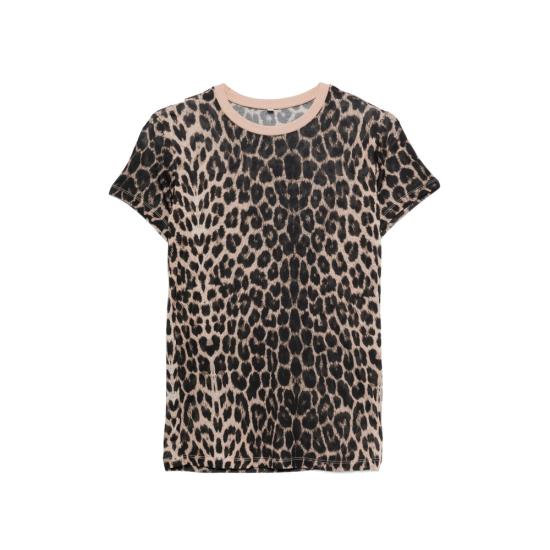 26FW 베이스레인지 폴로 티셔츠 TTTS CI TEE SHIRT LEOPA MULTICOLOR