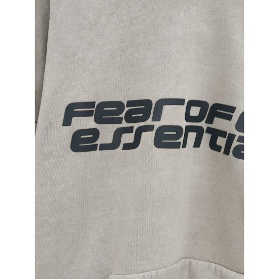 26SS 피어오브갓 후드 티셔츠 192HO256561F SMGRE GRAY - FEAR OF GOD