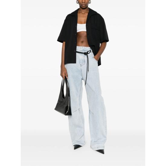 26SS 엔타이어 스튜디오 탑 ESSS26SR03012 0015 BLACK - ENTIRE STUDIOS
