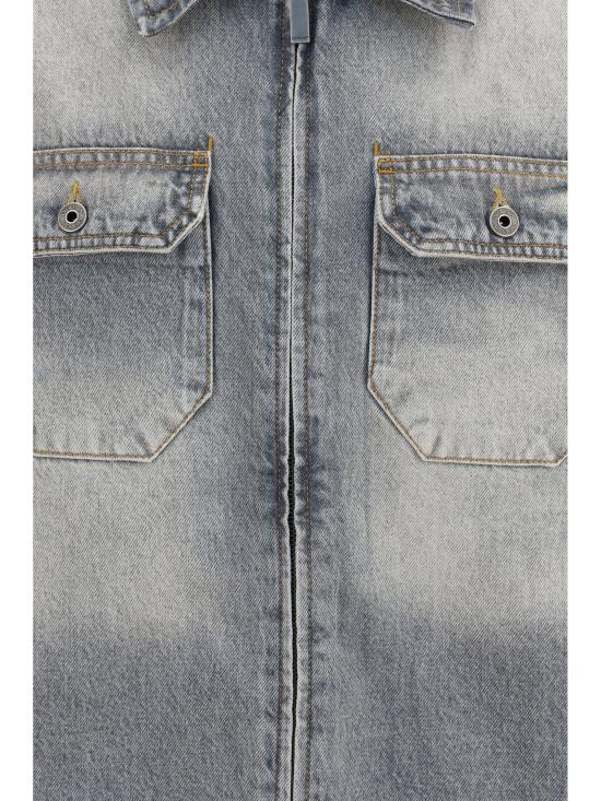 26FW 오프화이트 셔츠 OMYD05WF26DEN00100 020 GREY - OFF WHITE