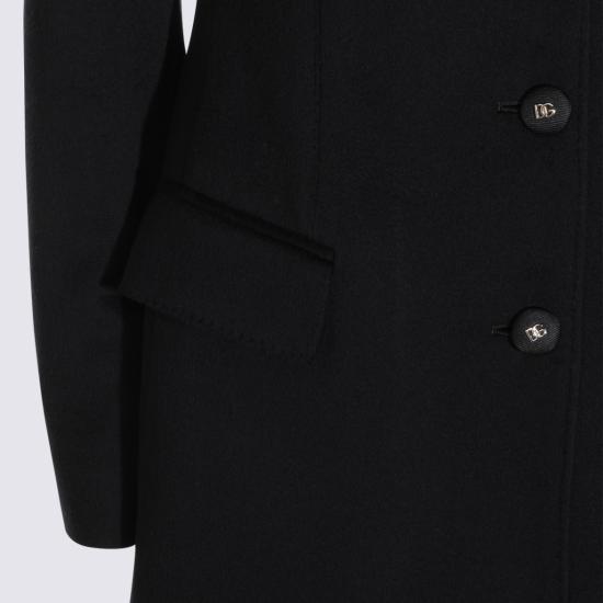 26FW 돌체앤가바나 코트 F0Q41THU2CAN0000 Black - DOLCE & GABBANA