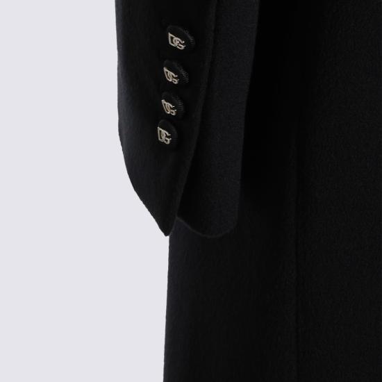 26FW 돌체앤가바나 코트 F0Q41THU2CAN0000 Black - DOLCE & GABBANA