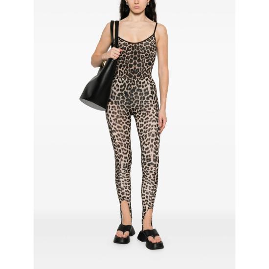 26FW 베이스레인지 레깅스 PASL CI SYNC LEOPA BROWN
