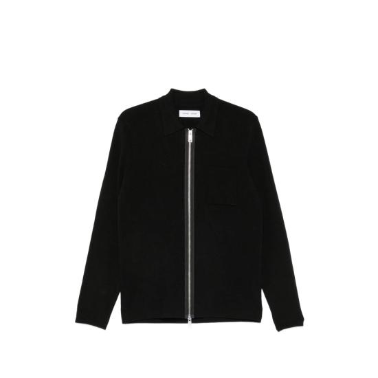 26FW 삼소앤삼소 스웨터 10490 GUNA X ZIP BLACK