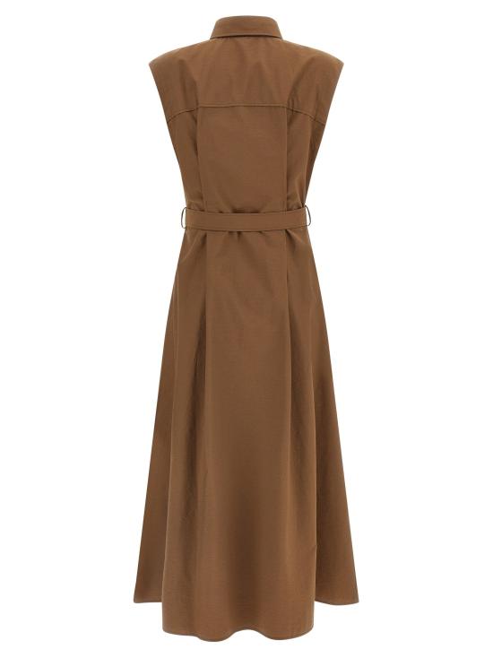  브루넬로 쿠치넬리 원피스 LDML140A5286C9311 CAMEL - BRUNELLO CUCINELLI