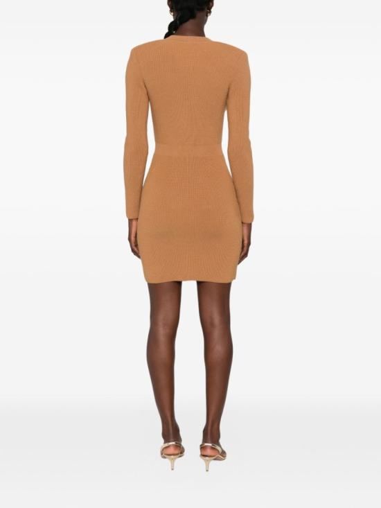 26SS 엘리자베타프랜치 원피스 AM80S61E2AI6 Brown - ELISABETTA FRANCHI