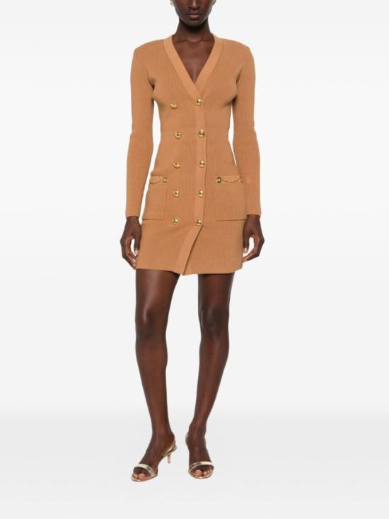 26SS 엘리자베타프랜치 원피스 AM80S61E2AI6 Brown - ELISABETTA FRANCHI