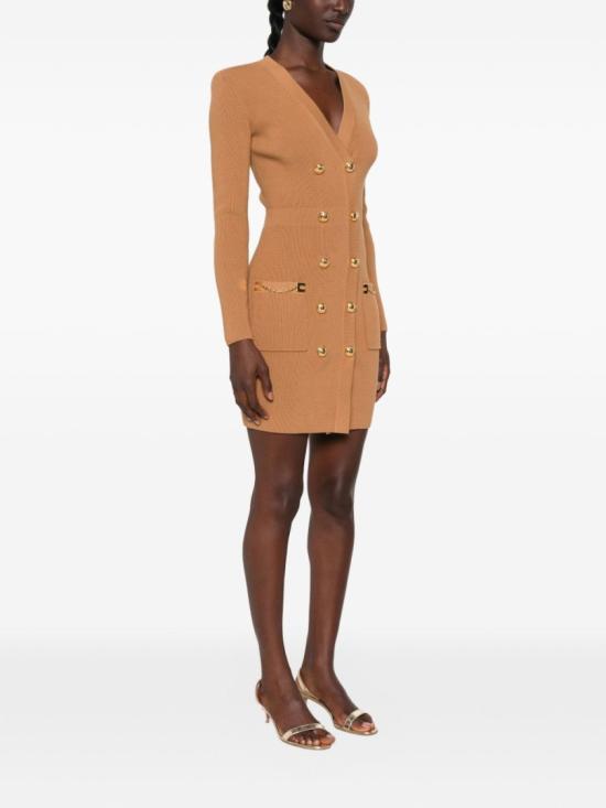 26SS 엘리자베타프랜치 원피스 AM80S61E2AI6 Brown - ELISABETTA FRANCHI
