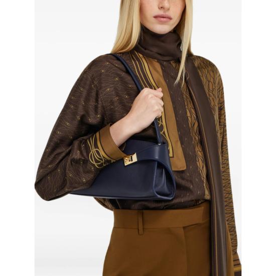 26FW 살바토레 페라가모 숄더백 21A712 0798503 NATMO BLUE - SALVATORE FERRAGAMO