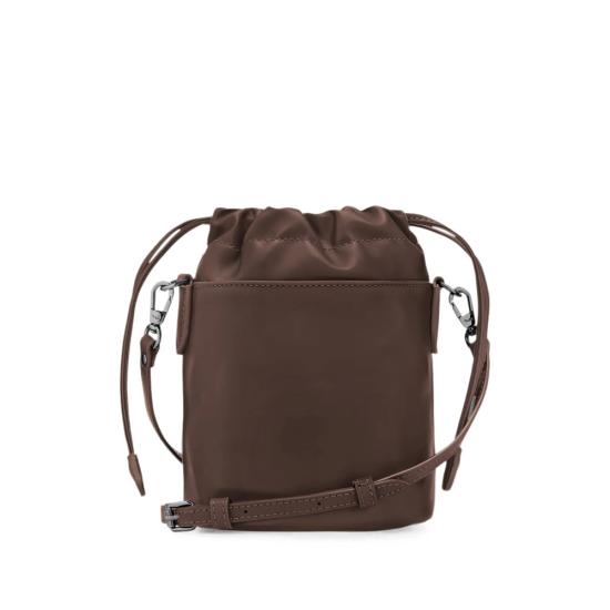 26FW 롱샴 르 플리아쥬 엑스트라 XS 버킷백 10317987 002 BROWN - LONGCHAMP