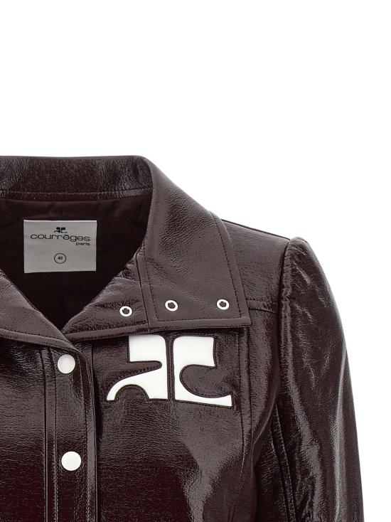  쿠레쥬 자켓 LD223CBL005VY00144090 BURGUNDY - COURREGES