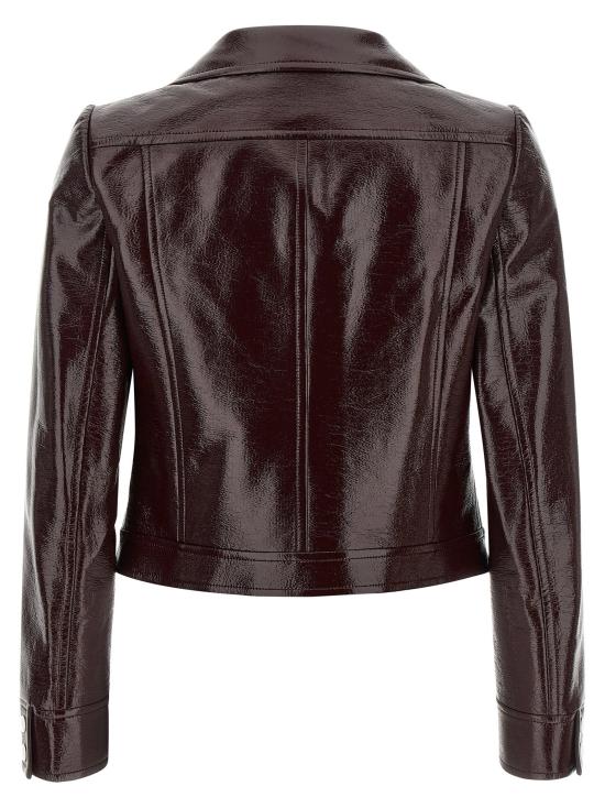  쿠레쥬 자켓 LD223CBL005VY00144090 BURGUNDY - COURREGES