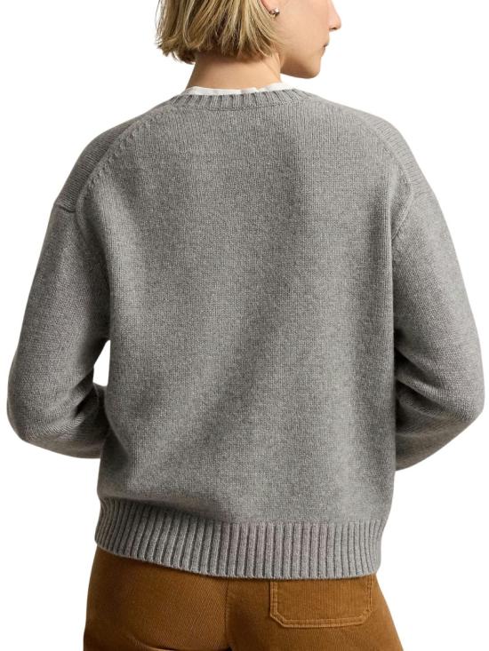 26FW 폴로 랄프로렌 니트웨어 211B17771002 Grey - POLO RALPH LAUREN