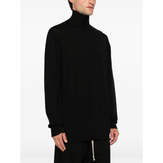 26FW 릭 오웬스 스웨터 RU02F4626 WS 09 BLACK - RICK OWENS