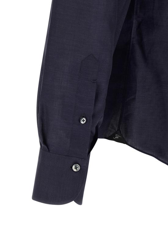  피나모레 셔츠 LDP605810 NAVY - FINAMORE
