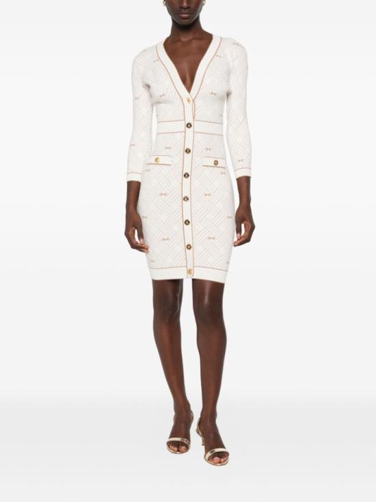 26SS 엘리자베타프랜치 원피스 AM19Q61E2AN9 White - ELISABETTA FRANCHI