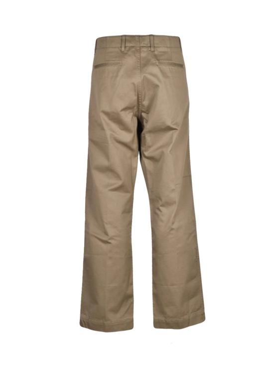 25FW 이스트하버서플러스 팬츠 밑단이 좁아지는 카키색 면 치노 , 실용적인 포켓 포함 - EAST HARBOUR SURPLUS