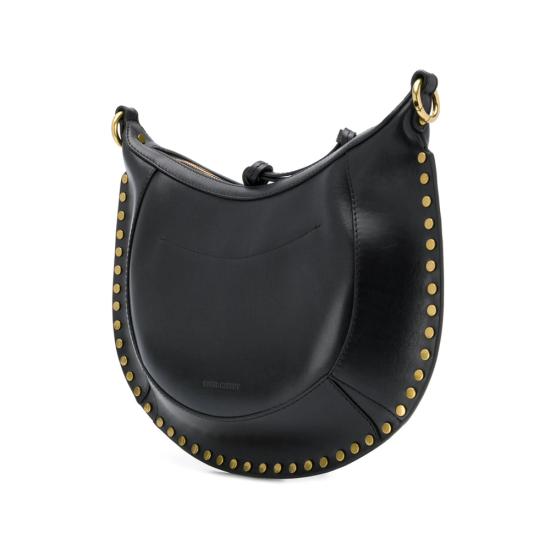 26FW 이자벨마랑 나오코 레더 숄더백 A1C01M PP0001FA 01BK BLACK - ISABEL MARANT