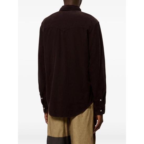 26FW 이자벨마랑 셔츠 C1I10H CH0214HA 50CF BROWN - ISABEL MARANT