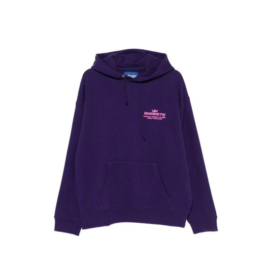 26SS 어웨이크 NY 후드 티셔츠 HD001 PURPL PURPLE