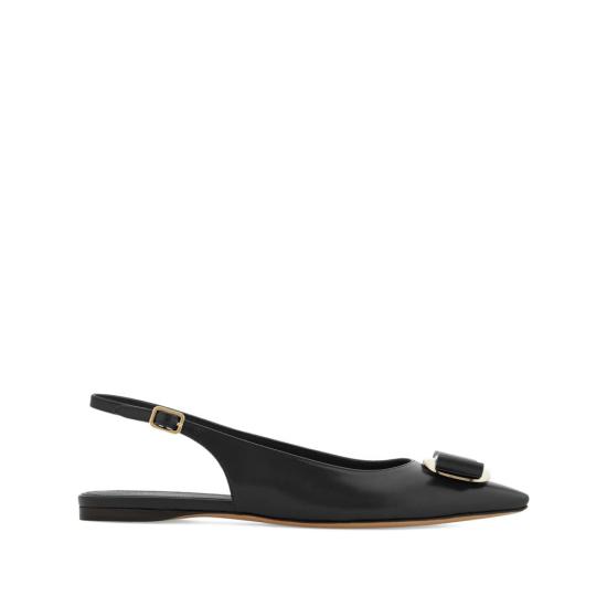 26SS 살바토레 페라가모 플랫 슈즈 01K914 0790605 1C NERO BLACK - SALVATORE FERRAGAMO