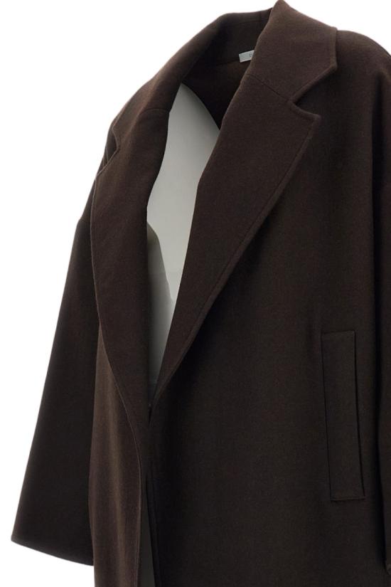 26FW 두산 코트 V8737EBANO Brown - DUSAN