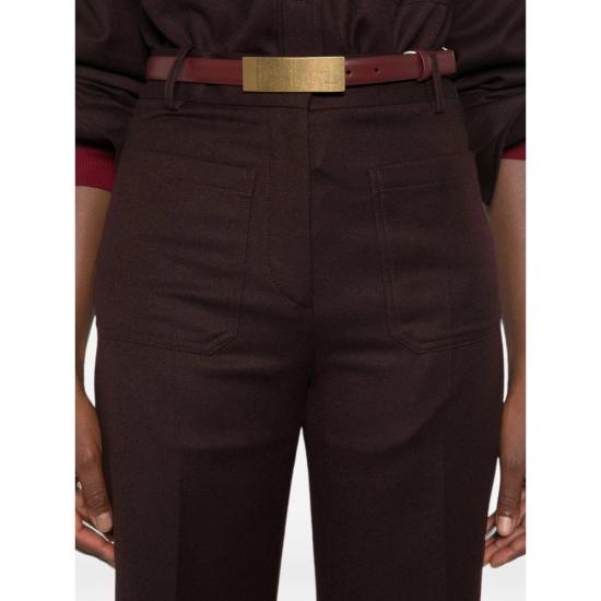 26FW 빅토리아 베컴 팬츠 1226WTR005115S ACAI BROWN - VICTORIA BECKHAM