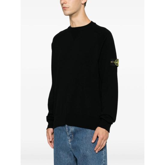 26FW 스톤 아일랜드 스웨터 155100007 S00A1 V0029 BLACK - STONE ISLAND