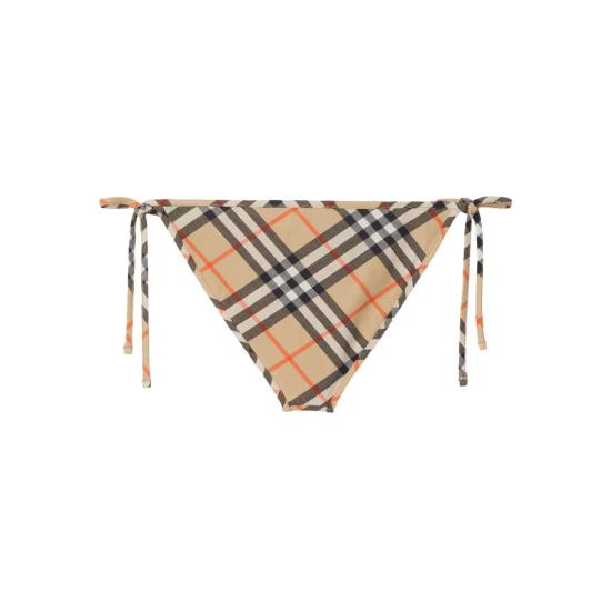 26SS 버버리 체크 비키니 브리프 8122513 SADIE CHK B9368 BEIGE - BURBERRY