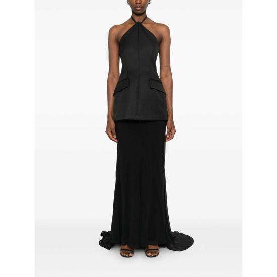 26SS 스포트막스 원피스 SPXPINNE 538 007 BLACK - SPORTMAX
