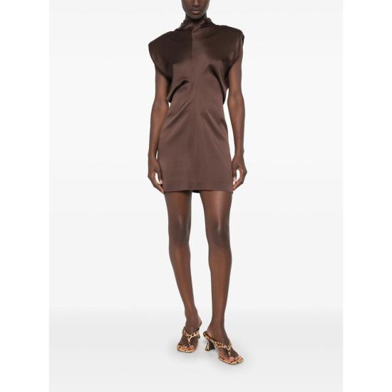 26FW 페데리카 토시 원피스 31211 311 69 BROWN - FEDERICA TOSI