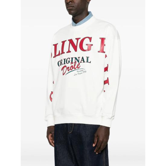 26FW 드롤드무슈 스웨터 SW211 CO127 OFFWH WHITE - DROLE DE MONSIEUR