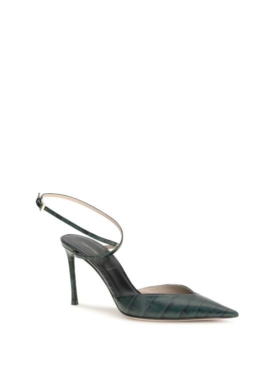 26FW 톰포드 힐/펌프스 W3985LCL639P GDR GREEN - TOMFORD