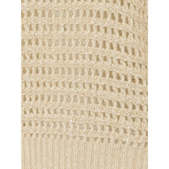 26FW 브루넬로 쿠치넬리 스웨터 MG0378800 CGM42 BEIGE - BRUNELLO CUCINELLI