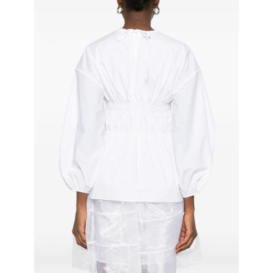 26SS 세실리아 반센 탑 RTW11003 CAMRYN WHITE - CECILIE BAHNSEN