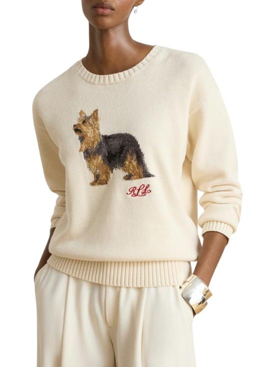 26FW 랄프 로렌 니트웨어 200B27841001 Neutrals - RALPH LAUREN