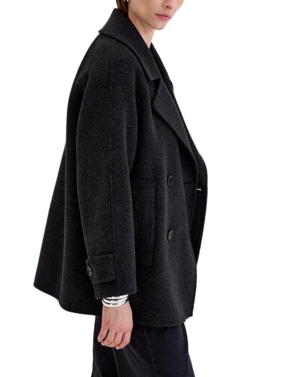 26FW 비앙카란차 코트 A26 950W Black - BIANCALANCIA