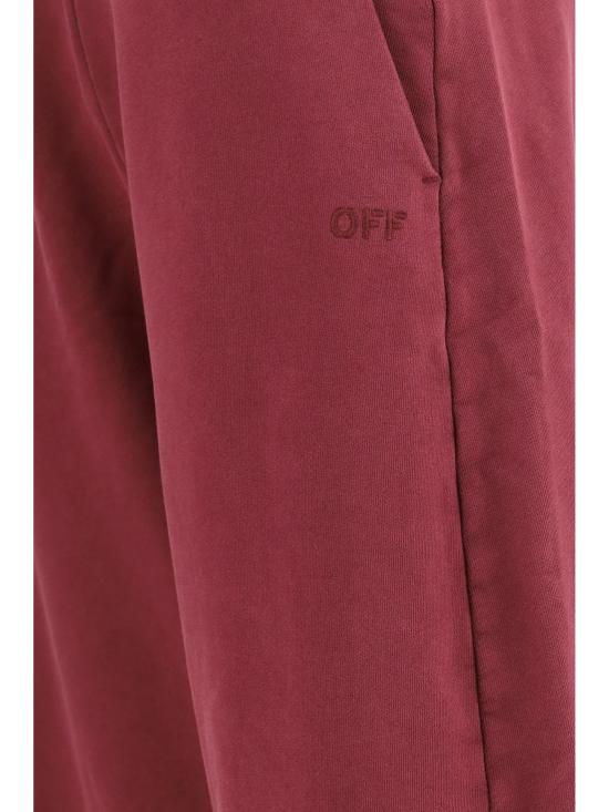 26FW 오프화이트 트레이닝/조거 팬츠 2FH00618B W540 RED - OFF WHITE