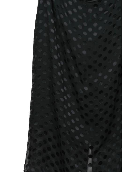 25FW 지방시 스커트 도트 무늬 시폰 미디 와 캐미솔 세트 - GIVENCHY