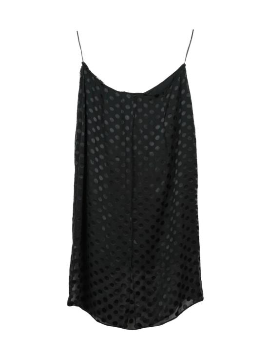 25FW 지방시 스커트 도트 무늬 시폰 미디 와 캐미솔 세트 - GIVENCHY