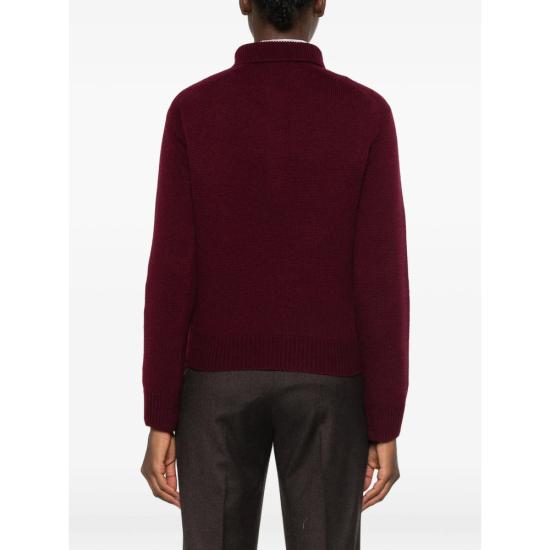 26FW 얼루드 스웨터 265 17073 0068 RED - ALLUDE