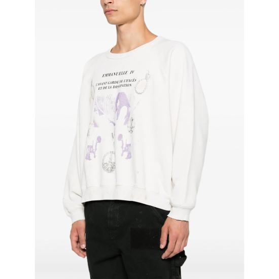 26FW 앙팡리쉬데프리메 스웨터 02 0526 DIRWH WHITE - ENFANTS RICHES DEPRIMES