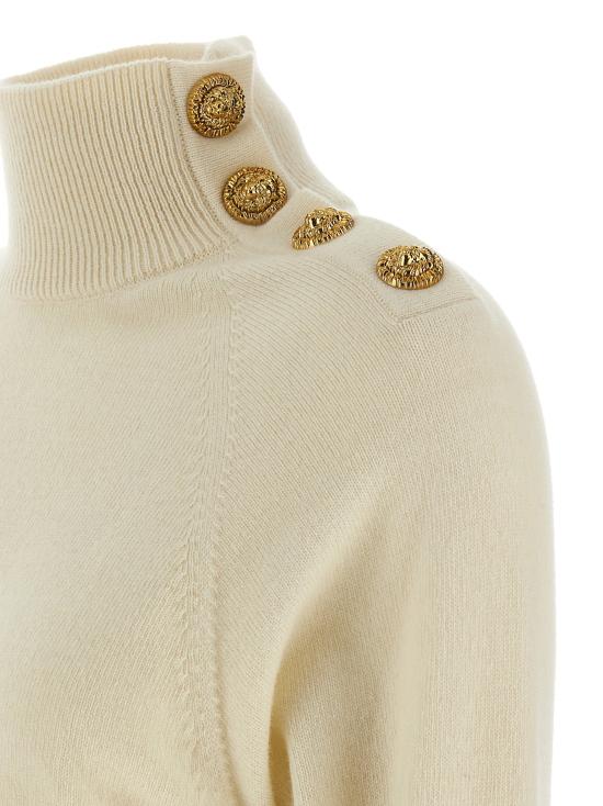  발망 원피스 LDFF0R9382KI870KA CREAM - BALMAIN
