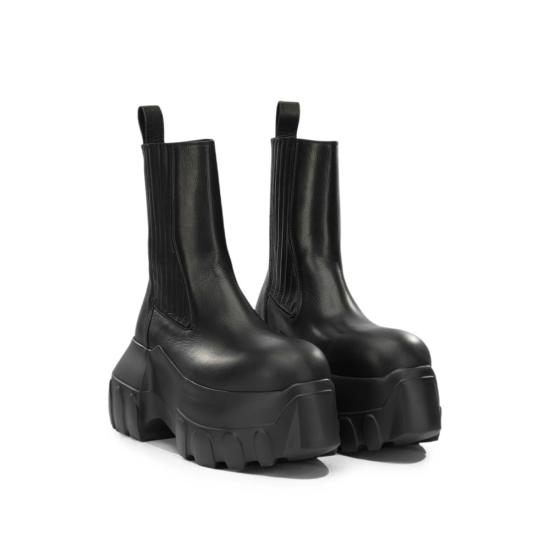 26FW 릭 오웬스 부츠 RP02F5865 LOOEC 99 BLACK - RICK OWENS