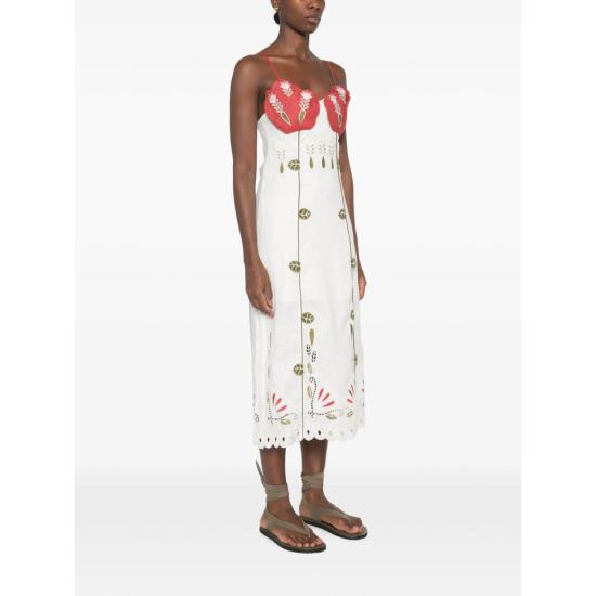 26FW 팜 리오 원피스 355790 L0025 WHITE - FARM RIO