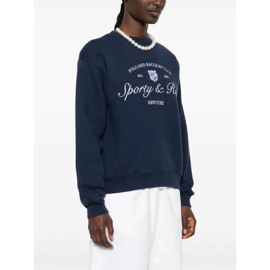 26FW 스포티앤리치 스웨터 ST09875412BL DKNAV NAVY - SPORTY & RICH