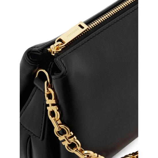 26FW 살바토레 페라가모 크로스백 221076 0790049 NERO BLACK - SALVATORE FERRAGAMO